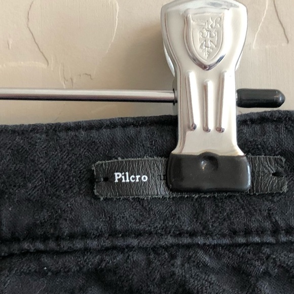 Anthropologie Pilcro Serif Mid-Rise Jacquard Jeans - Picture 8 of 8